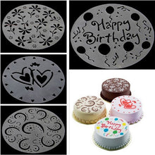 Load image into Gallery viewer, Stencils Birthday Cake Mold