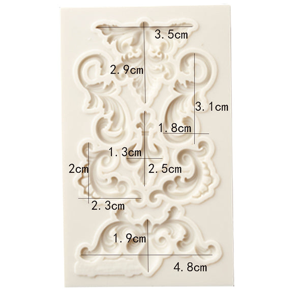 Border Silicone Fondant Mold