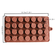 Load image into Gallery viewer, Emoji Chocolate Silicone Mold