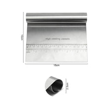 Load image into Gallery viewer, Pizza Dough Scraper Cutter