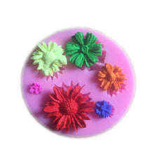 Load image into Gallery viewer, Flower Silicone Mold 3D