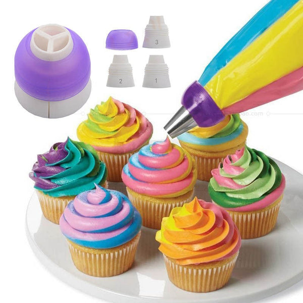 Tricolor Converter  Piping Nozzles Tip