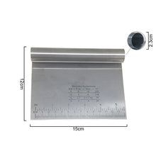 Load image into Gallery viewer, Pizza Dough Scraper Cutter
