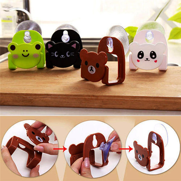 Print Dish Cloth Sponge Holder