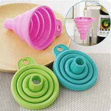 Load image into Gallery viewer, Silicone Foldable Funnel