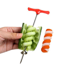 Load image into Gallery viewer, Vegetables Spiral Knife Carving Tool