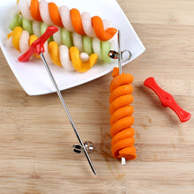 Load image into Gallery viewer, Vegetables Spiral Knife Carving Tool