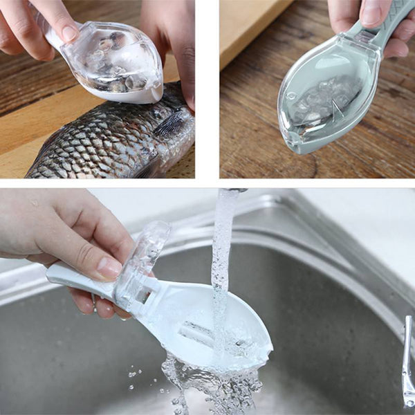 Plastic Fish Cleaning Tool