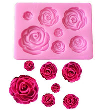 Load image into Gallery viewer, Rose Flower Silicone Mold