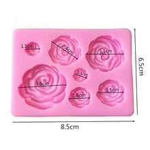 Load image into Gallery viewer, Rose Flower Silicone Mold