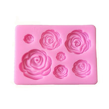 Load image into Gallery viewer, Rose Flower Silicone Mold