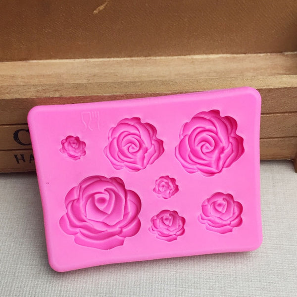 Rose Flower Silicone Mold