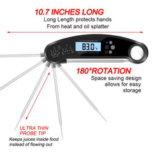 Load image into Gallery viewer, Instant Read Cooking Thermometer