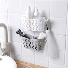 Load image into Gallery viewer, Plastic Storage Basket Holder